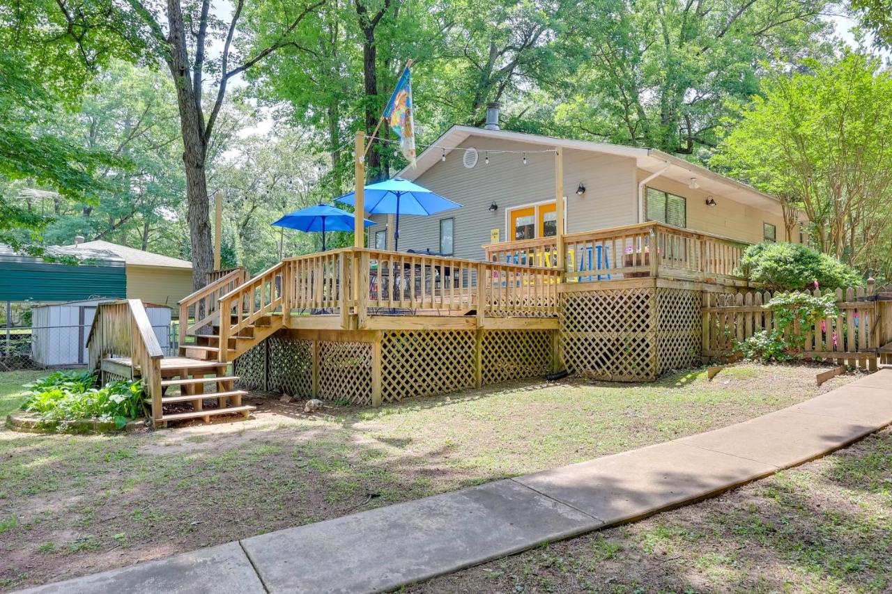 Lakefront Hot Springs Home With Furnished Deck! Exterior photo